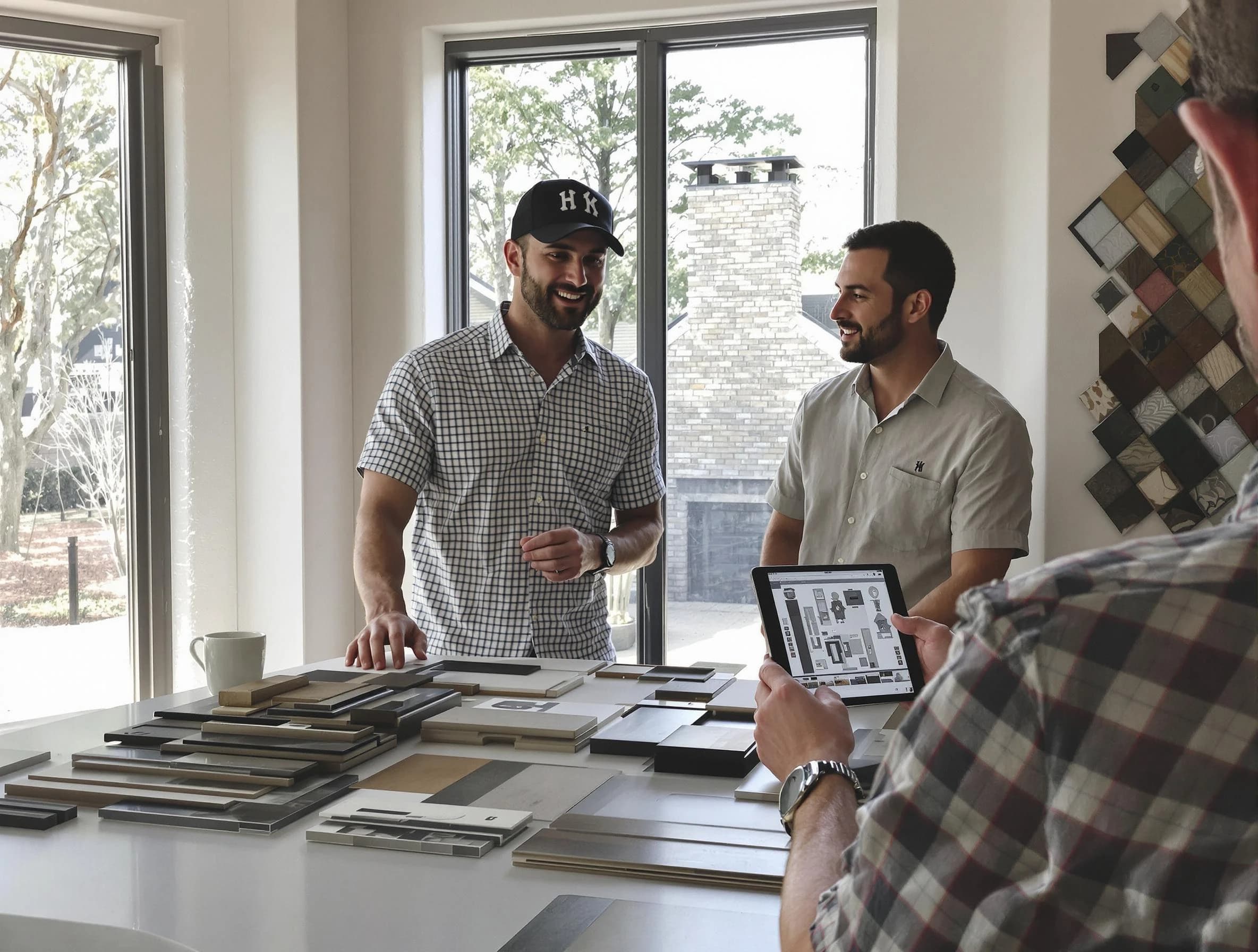 Homewood Chimney Sweep remodeling a chimney and fireplace in Homewood, AL