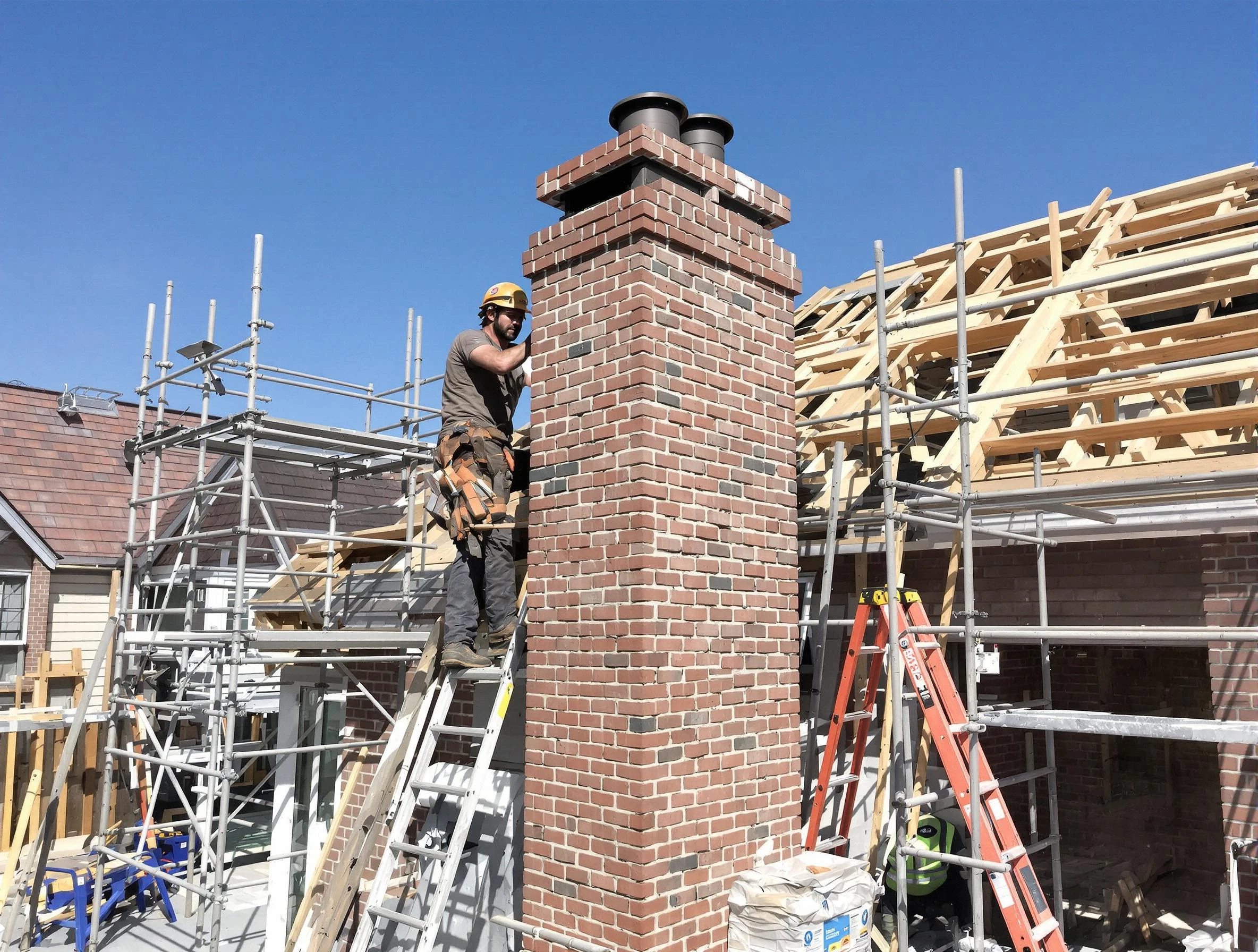 New chimney installation completed by Homewood Chimney Sweep in Homewood, AL